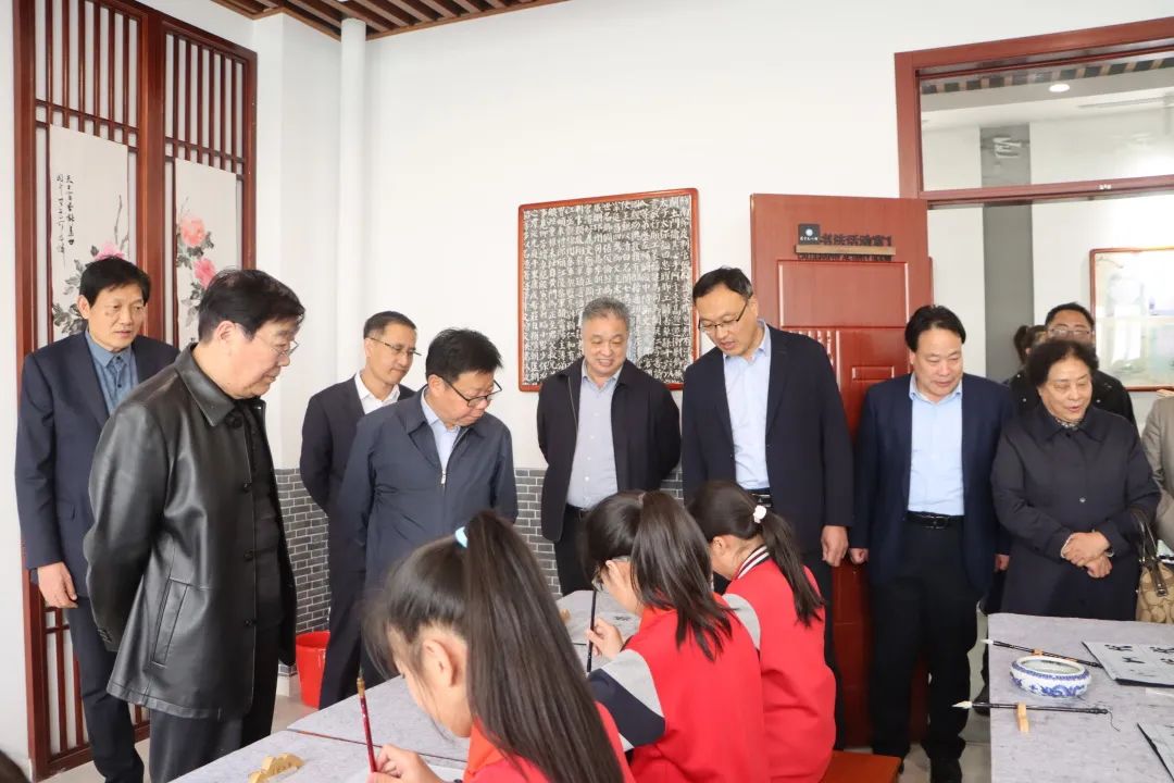 莒南县书写中国中期推进会举行